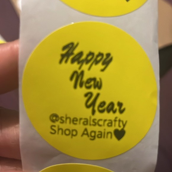 (50)  2” Custom Posh Clóset Stickers Choose Your Colors and Words - Picture 11 of 17